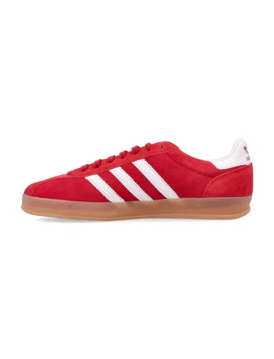Adidas Originals Gazelle Indoor Sneakers In Red