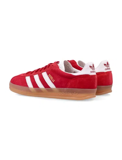 Adidas Originals Gazelle Indoor Sneakers In Red