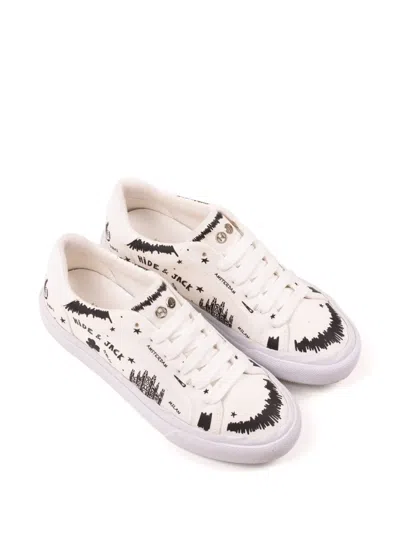Hide & Jack Toby Sneakers In White