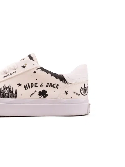 Hide & Jack Toby Sneakers In White
