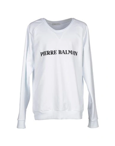 Pierre Balmain Sweatshirt In White