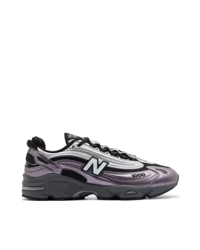 New Balance Low Top Sneakers With Mesh Upper And Rubber Outsole In Purple