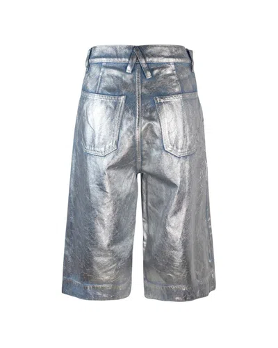 Cycle Bermuda Olivia Spalamti Argento In Silver