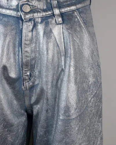 Cycle Bermuda Olivia Spalamti Argento In Silver
