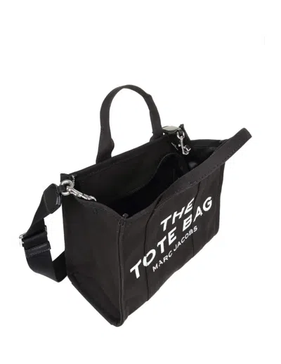 Marc Jacobs Canvas Handbag In Black
