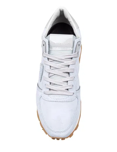 Philippe Model Sneakers Tropez In Camoscio Colore Grigio In Grey