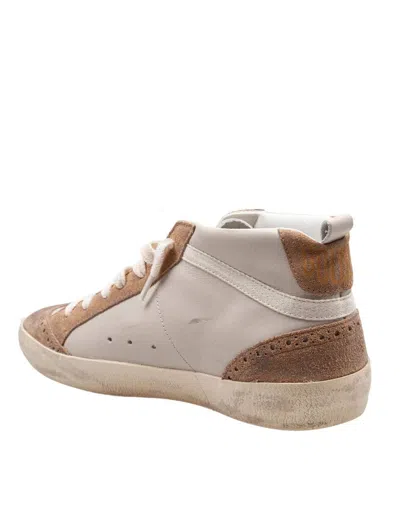 Golden Goose Leather And Suede Sneakers In Gray