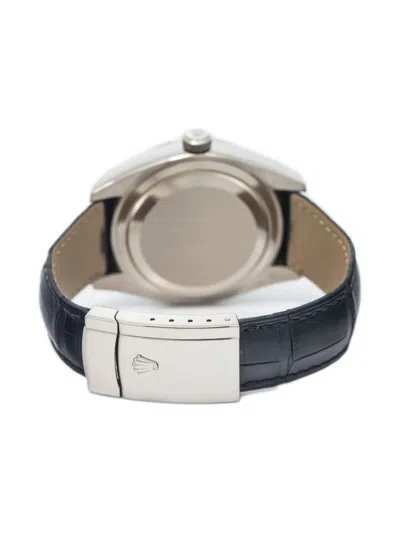 Pre-owned Rolex  Sky-dweller 42mm In Black