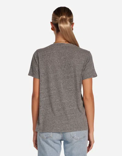 Lauren Moshi Capri Snuffle-cise In Heather Grey