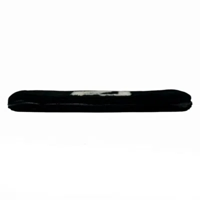 Pre-owned Fendi Black Fur Clutch Bag Pouch ()