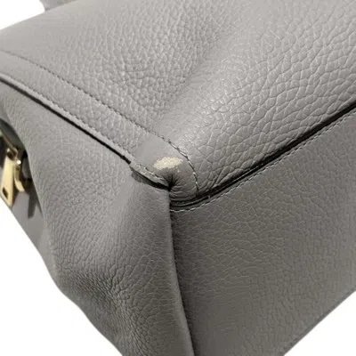 Pre-owned Furla Gray Leather Shoulder Bag Tote Bag ()