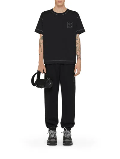 Givenchy Men T-shirt With Logo In Black