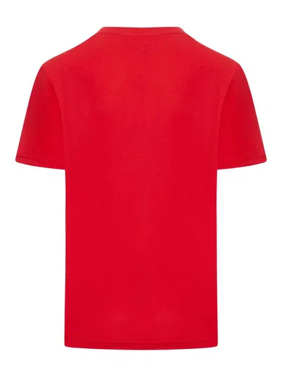 Valentino T-shirt Logo In Red