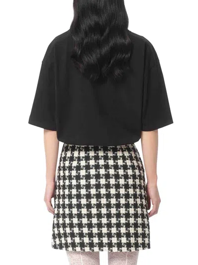 Valentino Women's Chezcotton T-shirt In Black