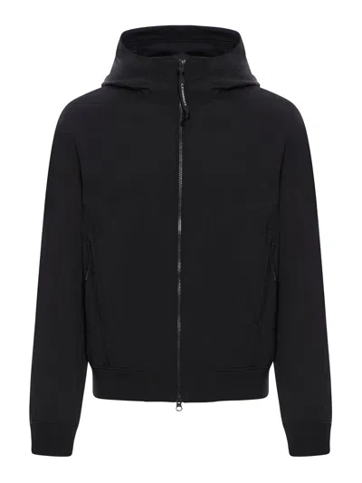 C.p. Company Men C.p. Shell-r Hooded Jacket In Black