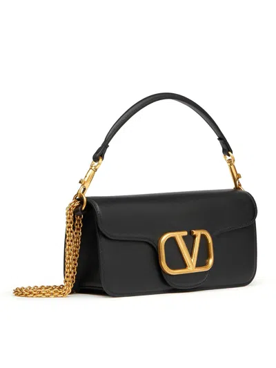 Valentino Locò Shoulder Bag In Black