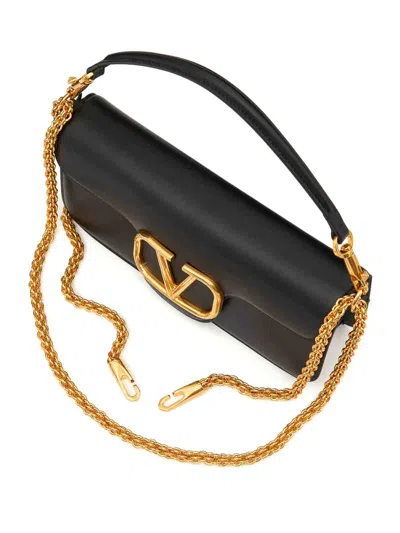 Valentino Locò Shoulder Bag In Black