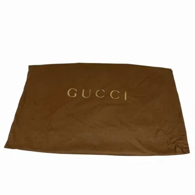 Pre-owned Gucci Beige Ivory Gg Canvas Leather Shoulder Bag Tote Bag () In Beige, Ivory