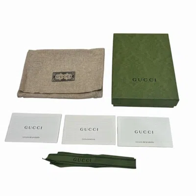 Pre-owned Gucci Beige Pink Pvc Coin Purse/coin Case () In Beige, Pink