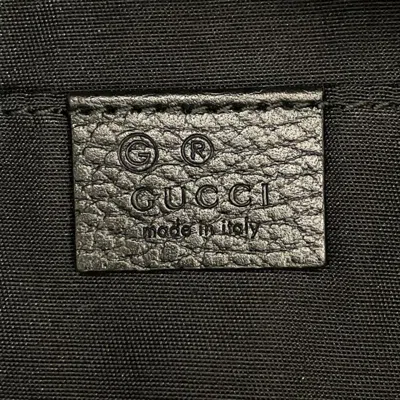 Pre-owned Gucci Black Nylon Shoulder Bag Sling Bag ()