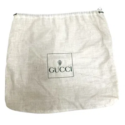 Pre-owned Gucci Black Suede Leather Backpack ()