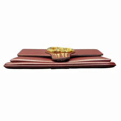 Pre-owned Gucci Bordeaux Leather Shoulder Bag ()