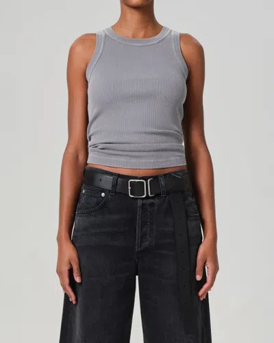 Citizens Of Humanity Isabel Rib Tank Balboa In Grey