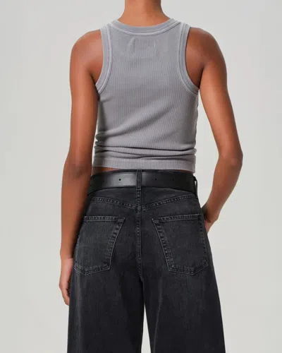 Citizens Of Humanity Isabel Rib Tank Balboa In Grey