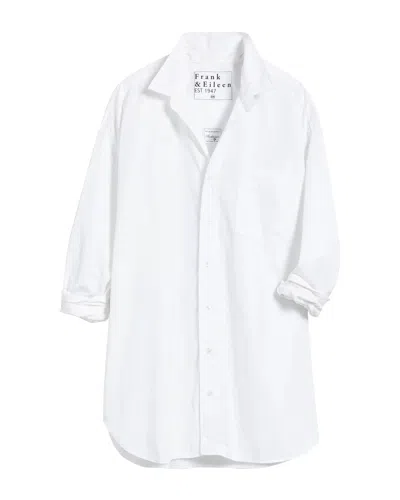 Frank And Eileen Mackenzie Button Up Shirt In White