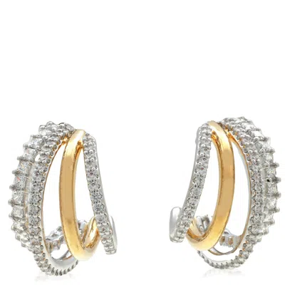 Swarovski Hyperbola Kreolen In White