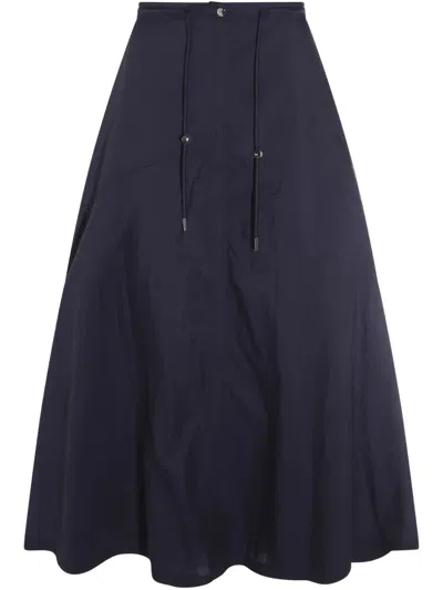 Shop Add High Waisted Skirt With Coulisse