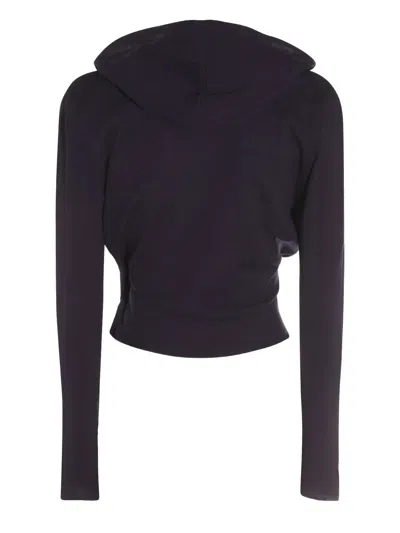 Add Knit Hooded Top Clothing