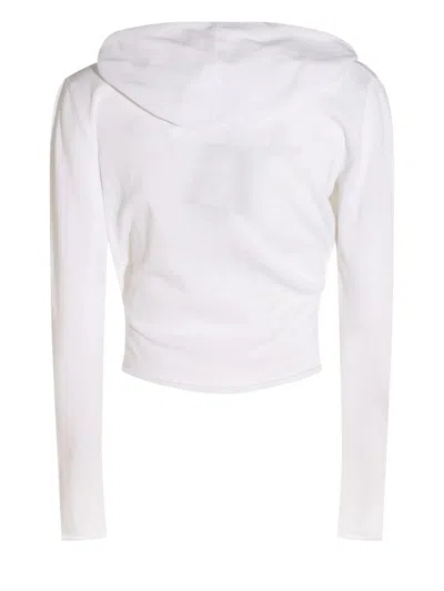 Add Knit Hooded Top Clothing