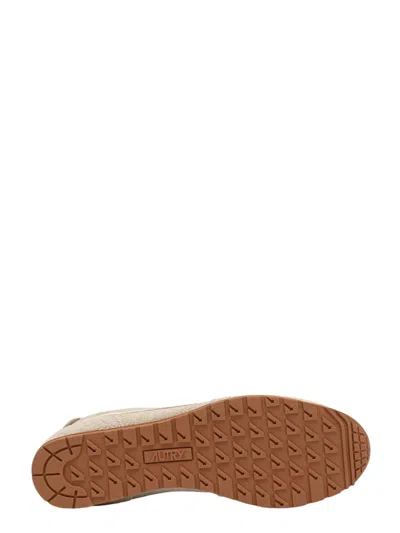 Autry 'windspin Low' Grey Sneaker With Logo On The Side And On The Heel