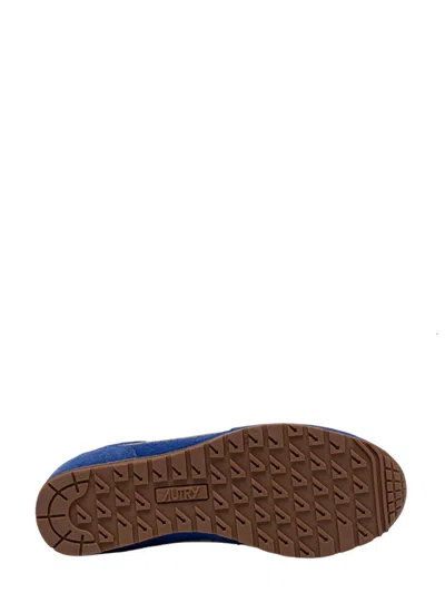 Autry 'windspin Low' Blue Sneaker With Logo On The Side And On The Heel In Blue