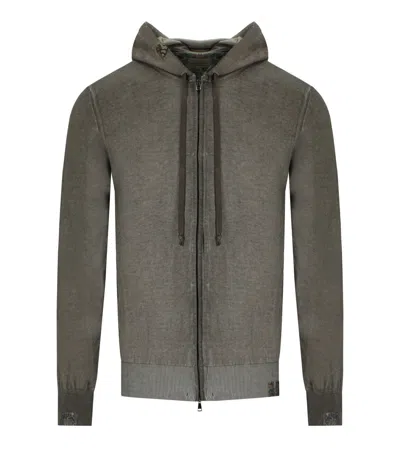 Bob Drop Dark Brown Hoodie