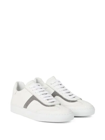 BRUNELLO CUCINELLI BRUNELLO CUCINELLI LEATHER SNEAKERS 