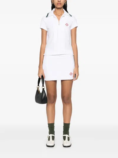 Casablanca Women Ribbed Collar Shirt