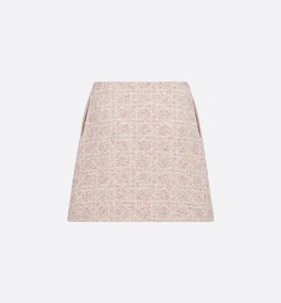 Dior Macrocannage Miniskirt