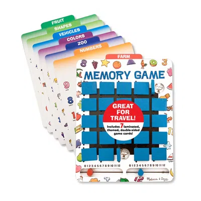MELISSA & DOUG FLIP TO WIN MEMORY GAME - 2 EACH 