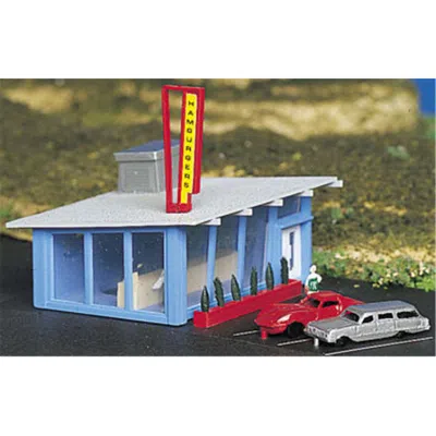 Bachmann N Drive In Burger Built-up