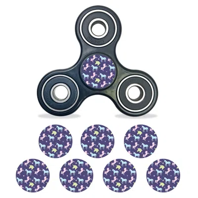 Mightyskins Skin For Fidget Hand Tri-spinner Center Cap - Unicorn Dream