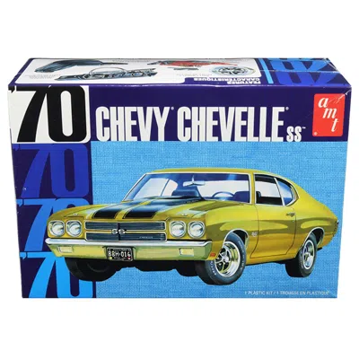Amt Skill 2 Model Kit 1970 Chevrolet Chevelle Ss 1 By 25 Scale Model