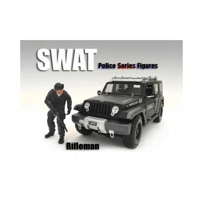 American Diorama 1 By 18 Scale Swat Team Flash Figure For Models