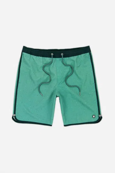 Jetty Men's Session Boardies Short In Mint In Green