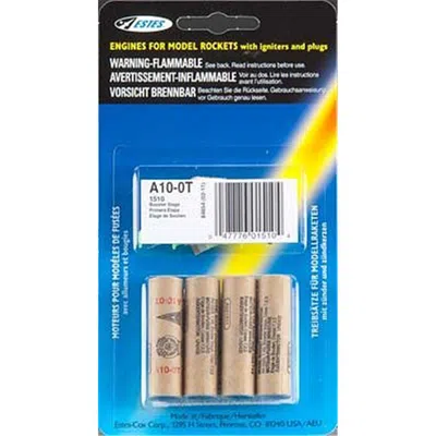 Estes 13 Mm A10-3t Mini Rocket Engine