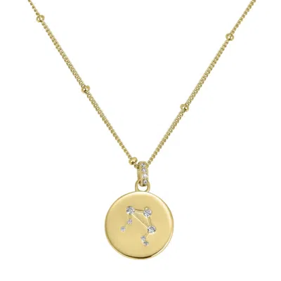 Stia The Stars Aligned Constellation Necklace In Libra In Multi