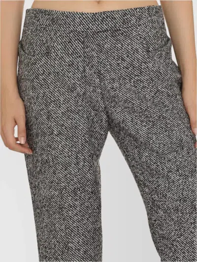 Tom Ford Flared High-rise Tweed Trousers With Back Pockets In Gray