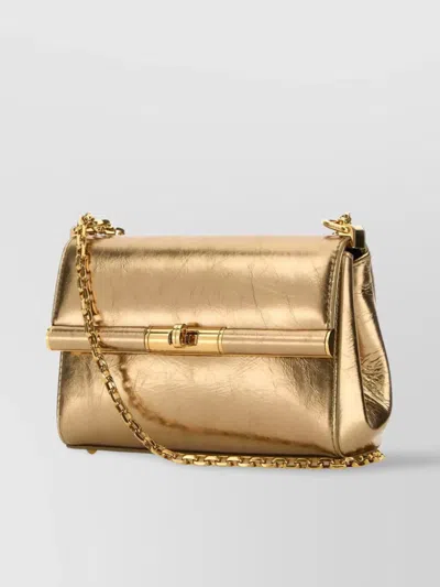 Dolce & Gabbana Rectangular Leather Mini Marlene Shoulder Bag