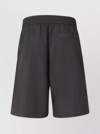 Givenchy Relaxed Fit Activewear Shorts In Recycled Fabric In Black